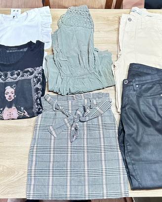 Lotto capi donna 6 pezzi S/M