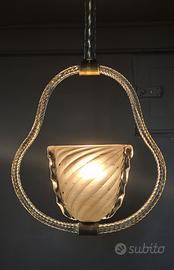 Murano Lampada a sospensione Design anni ’30