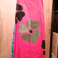 Gonna anni 70 in velluto