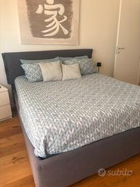 Letto matrimoniale contenitore