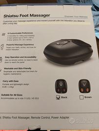 Massaggiatore piede + funzione riscaldante e press