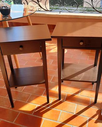 Coppia comodini ikea hermes