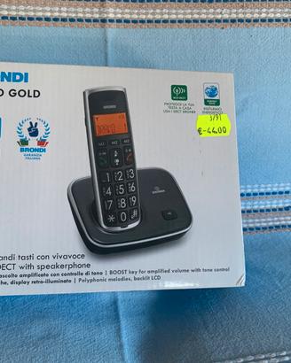 brondi bravo gold telefono cordless