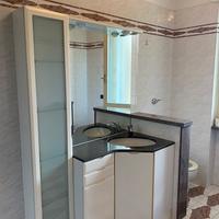 Mobile bagno angolare Aqua con specchio