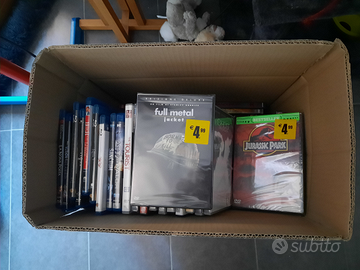 Scatolone di DVD NUOVI E PARI A NUOVO