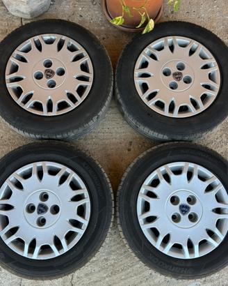 Cerchi 14 gomme copricerchi  lancia ypsilon