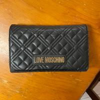 Borsa Love Moschino Clutch Shiny Quilted Originale