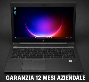 HP Zbook G6 15" 4K i7-9750H RAM 32GB+1TB+4GB Video