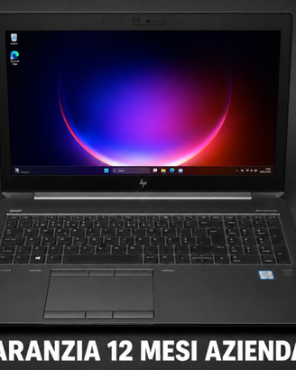 HP Zbook G6 15" 4K i7-9750H RAM 32GB+1TB+4GB Video