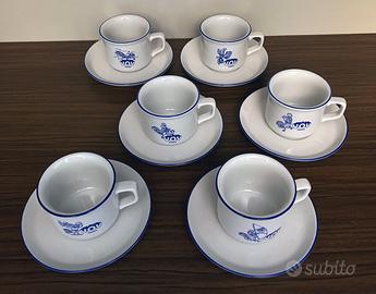 Set 6 tazzine da caffè