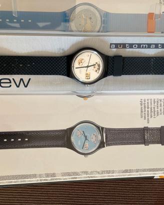 Swatch Automatic Black Motion SAB100 1991