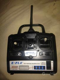 radiocomando per elicottero efly 2,4 ghz 