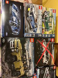 Collezione lego auto e moto sigillati