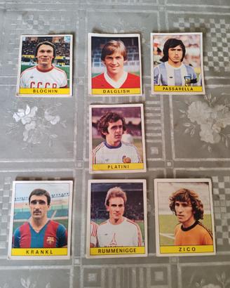 Lotto campioni internazionali panini 1979/80
