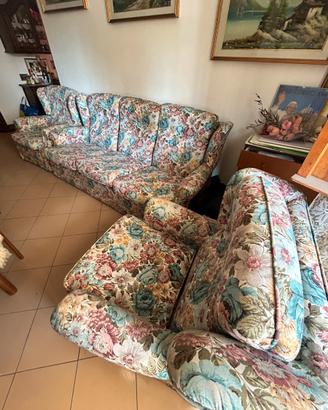 Divano e poltrone vintage Fantoni