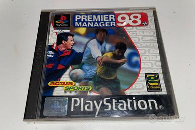 PREMIER MANAGER 98, PS1, ORIGINALE COMPLETO