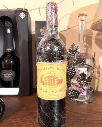 Chateau Margaux 1998 pavilion rouge.
