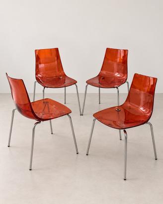 4 sedie originali Calligaris