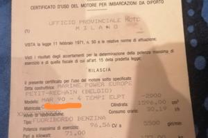 PIEDE MERCURY 90 HP 4 TEMPI