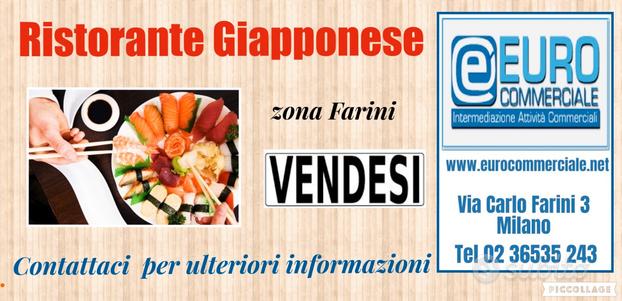 080/19 RISTORANTE giapponese in zona Via Farini,