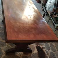 tavolo in legno dim. m 188x0,88