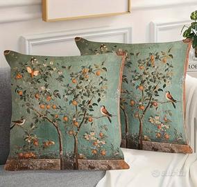 Due federe decorative copricuscino