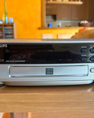 Philips CDR 570 mini audio cd recorder