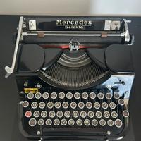 Macchina Scrivere Mercedes Selekta 1938 Rara