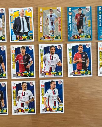 Lotto 13 Carte Adrenalyne XL Cagliari 2018/2019