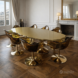 Set Tavolo Egeo + 8 Sedie Ella – Edra