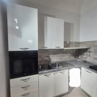 Cucina bianca laccata lineare/angolare