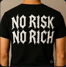 maia nera con stampa 