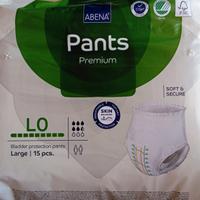 6 pacchi pants mutandine assorbenti taglia L Abena