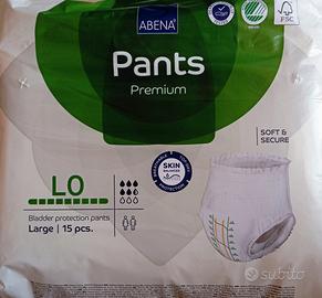 6 pacchi pants mutandine assorbenti " L" UNISEX