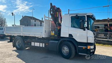 Scania P280 Euro 6 gru e centralina industria 4.0 