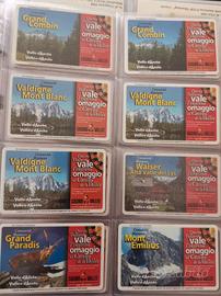 Schede Viacard con raccoglitore 