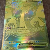 carta pokemon Mega charizard x ex 