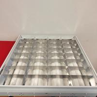 Plafoniera lampadario controsoffitto 60x60cm neon