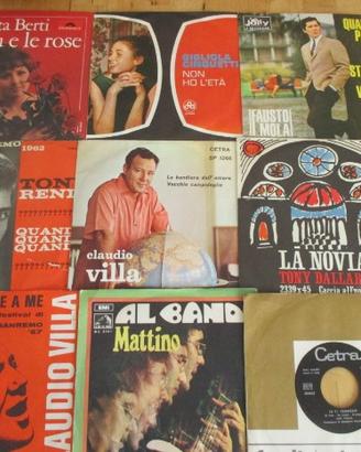 39 dischi 45 giri originali anni '60