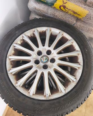 gomme nuove più cerchi 205/55/16 94v 