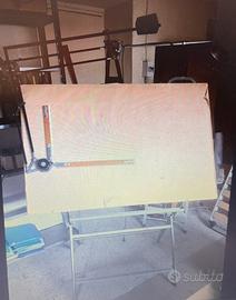 Tavolo da disegno Salmoiraghi vintage