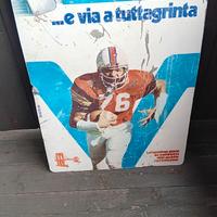 CARTELLO PUBBLICITARIO VIGORSOL VINTAGE ANNI 80