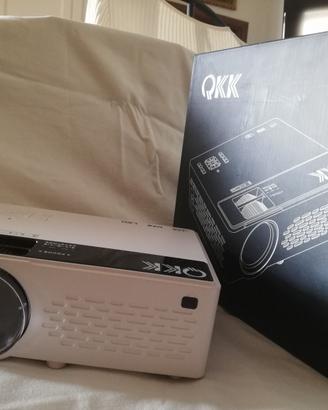 Kit Cinema: Proiettore QKK + Telo (Pari al Nuovo)
