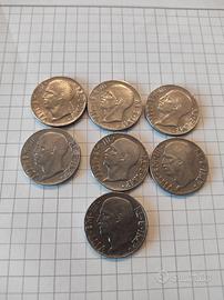N°5 monete da 20 centesimi di lire