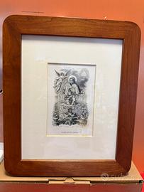 Incisione Religiosa Incorniciata MaterDivineGratie