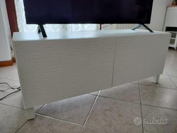 Ikea mobile TV con ante Bestå bianco