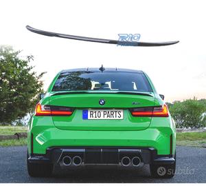 SPOILER ALETTONE BMW F30 F80 M3 LOOK CARBONIO