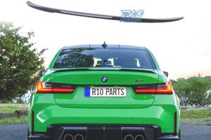 SPOILER ALETTONE BMW F30 F80 M3 LOOK CARBONIO