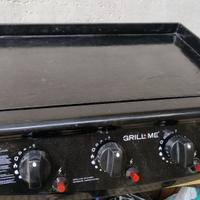 barbecue a gas Grill Me piastra in ghisa