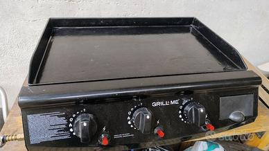 barbecue a gas Grill Me piastra in ghisa